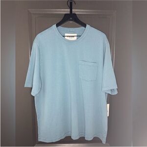 NWT Corridor NYC | Garment Dye Tee | Large | Aegean Blue